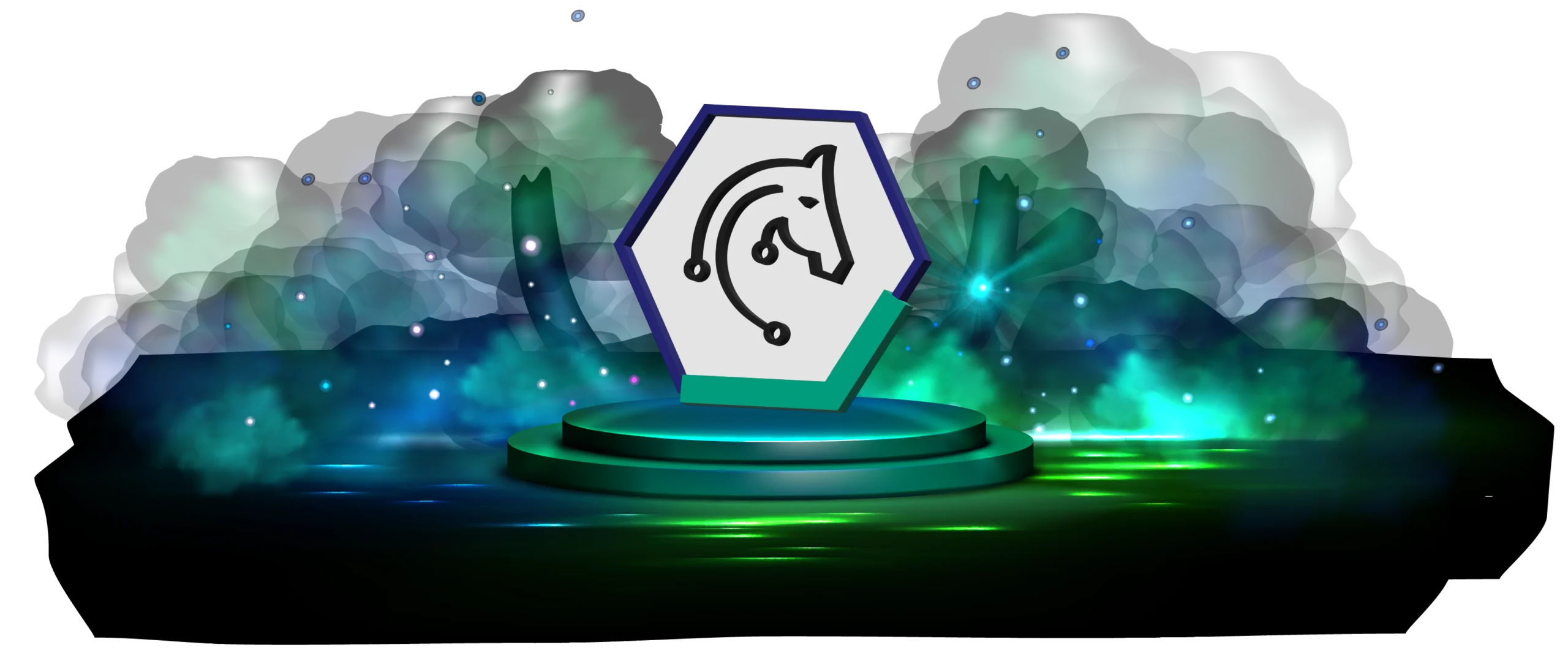 token 3d icon